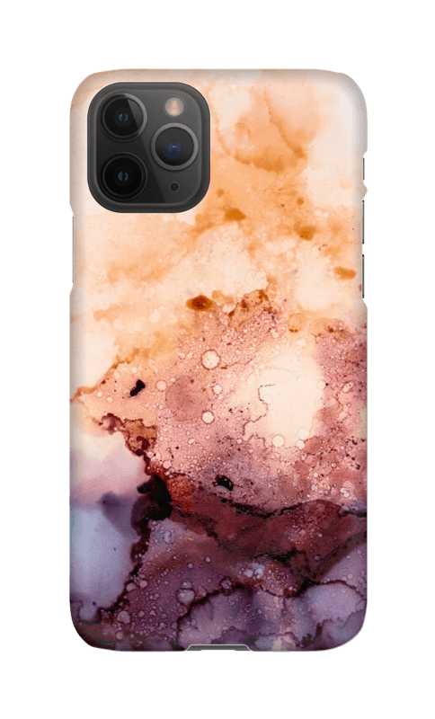 Purple Orange Bubbles Caseapp