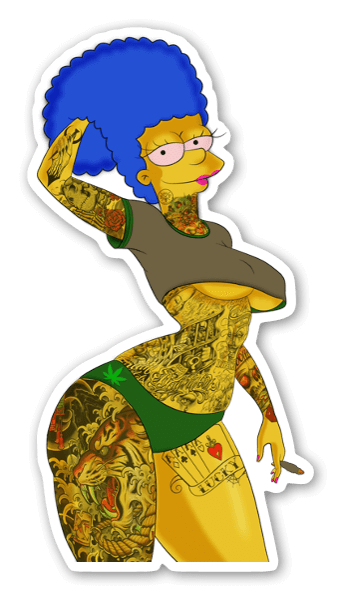 Mama Marge sticker