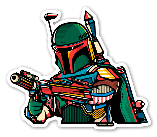 Boba sticker