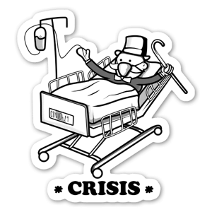 Buy this CRISIS - stickers - StickerApp Shop