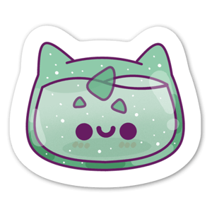Buy Cute - Die cut stickers - StickerApp