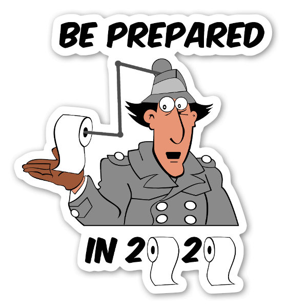 Be Prepared sticker
