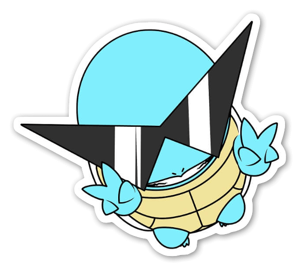Squirtle sticker