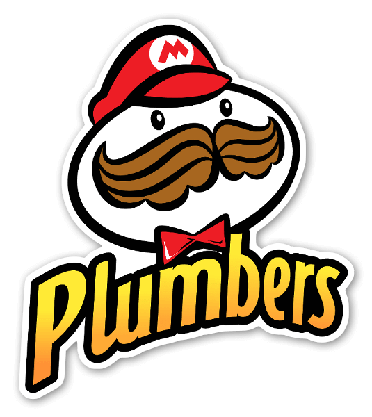 Mario Chips sticker