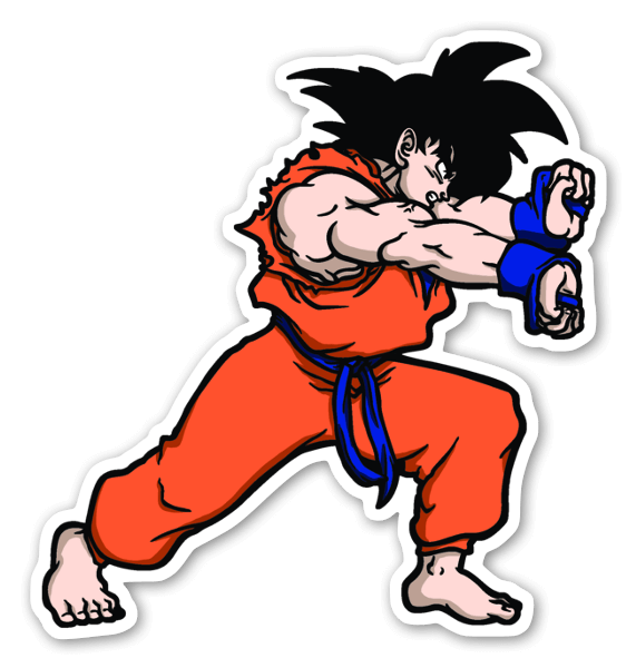Goku sticker