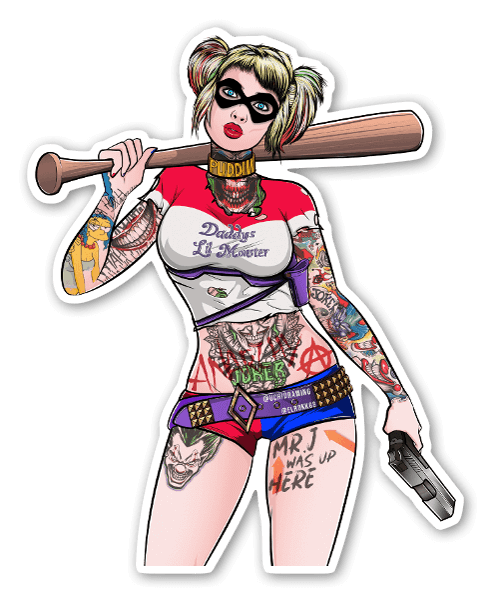 Lil Monster sticker