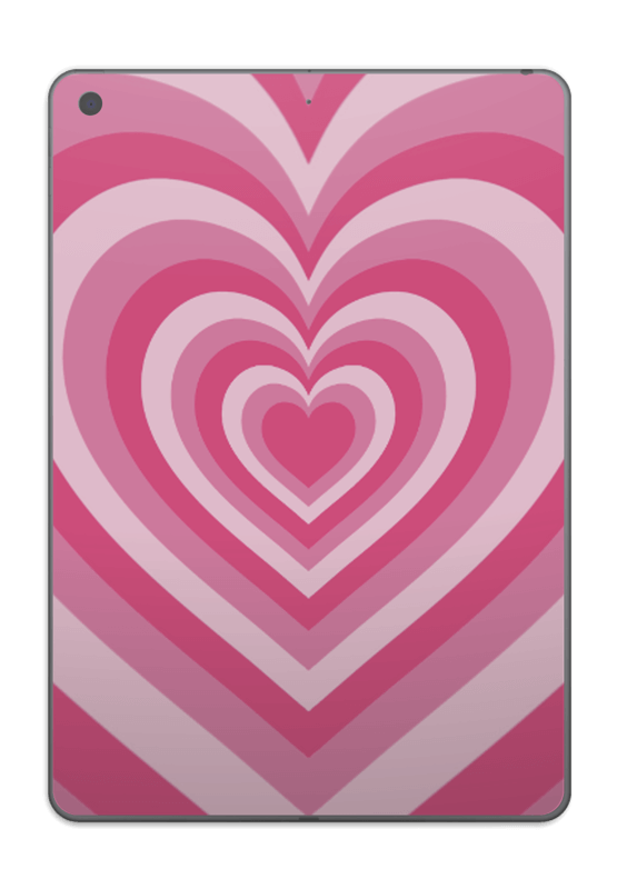 ピンクレトロハート Caseapp