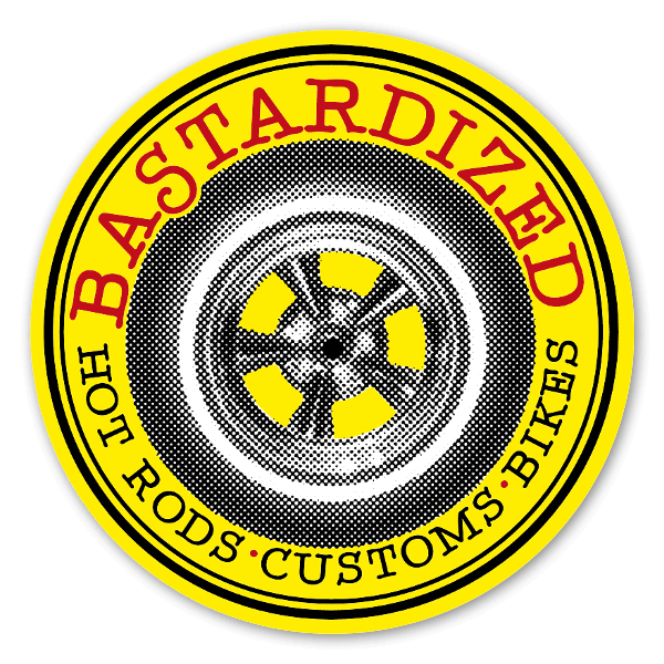 Köp Bastardized Gultklistermärke idag StickerApp